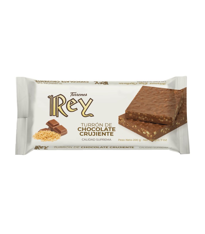 Turrón de Chocolate Crujiente 200g.