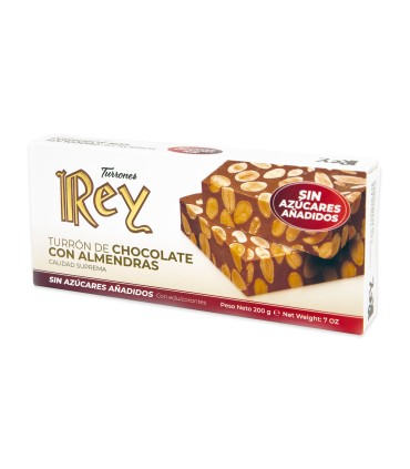 Turrón Chocolate Sin Azúcar 200g.