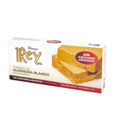 Turrón Blando Sin Azúcar 200g.