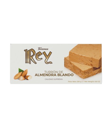 Turrón de Almendra Blando 250g.