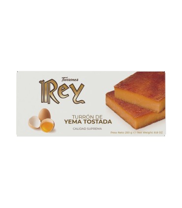 Turrón de Yema Tostada 250g.
