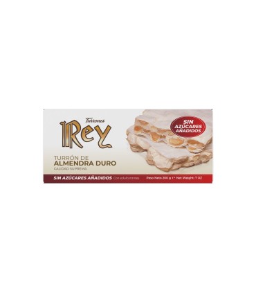 Turrón Duro Sin Azúcar 200g.