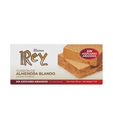 Turrón Blando Sin Azúcar 200g.