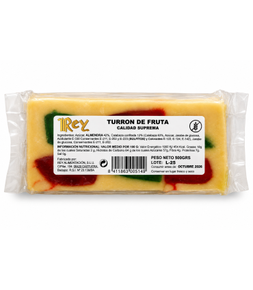 Artisan Fruit nougat 500g.