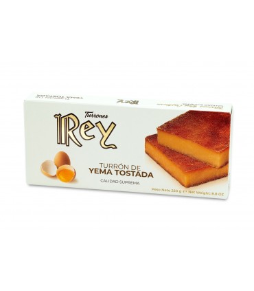 Turrón de Yema Tostada 250g.