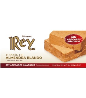 Turrón Blando Sin Azúcar 200g.
